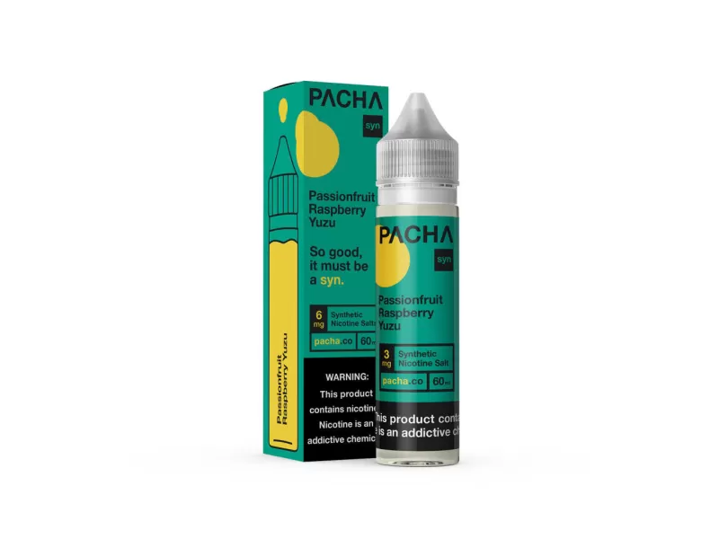 Pacha Syn E-Liquid 60ml - Mango Pitaya Pineapple / 3mg - Vapeciga - Image 2