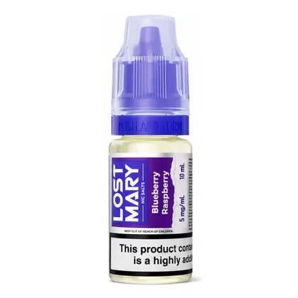 Lost Mary Blueberry Raspberry Nic Salt E-Liquid - 10mg