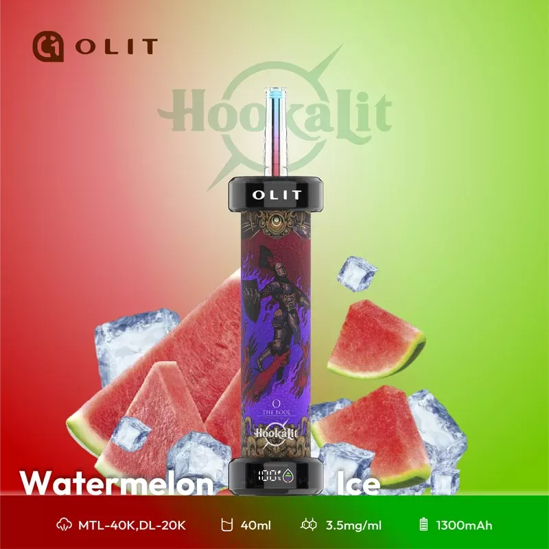 Watermelon Ice – Olit 40K Hookah - Ejuicewarehouse