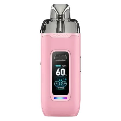 OXVA VPrime Pod Kit - Color#Sakura Pink>Blue Leather>Brown Leather>Black Leather>Natural Green>Auroral Purple>Glorious Gold>Black Carbon