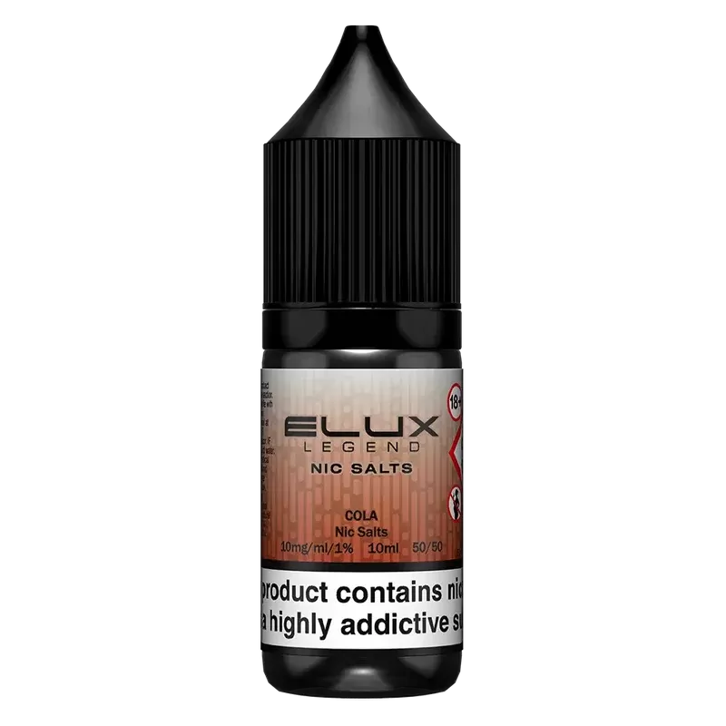 Elux Cola Nic Salt Vape Juice 10ml