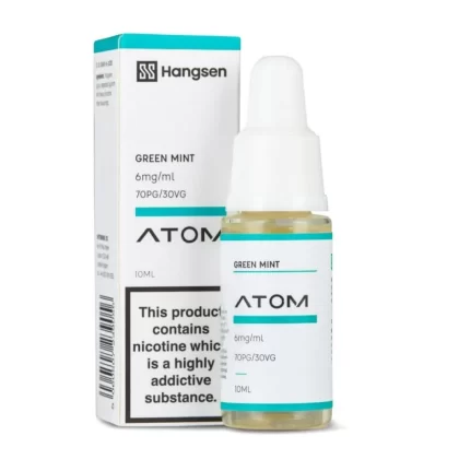 Green Mint E-Liquid Atom Series by Hangsen (10ml) - 18mg