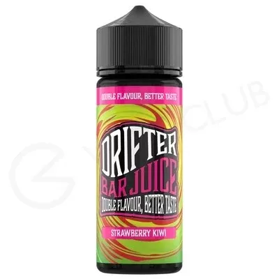 Strawberry Kiwi Shortfill E-Liquid by Drifter Bar Juice 100ml - Ecigpremium