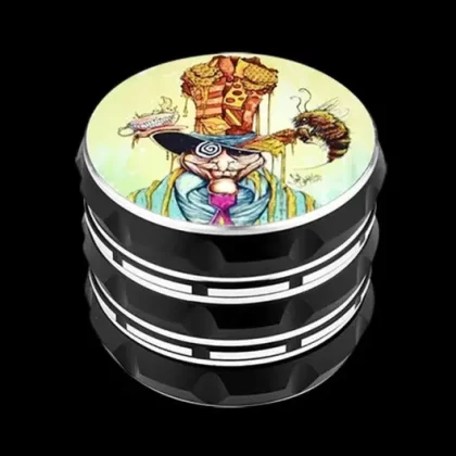 Sean Dietrich “Honey Hatter” 4-Piece Metal Grinder - Vape Store