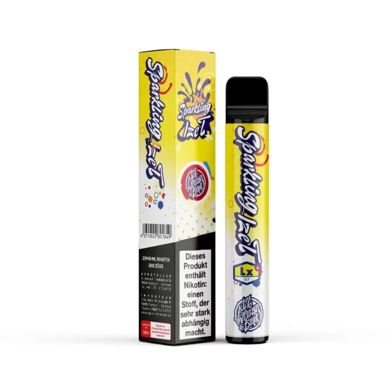 187 Strassenbande – #LX53 Sparkling IZE-T - Eistee / 187 Strassenbande / 20mg/ml / 500 mAh / Glycerin / Propylenglykol / Aromastoffe / Nikotin / ca. 600