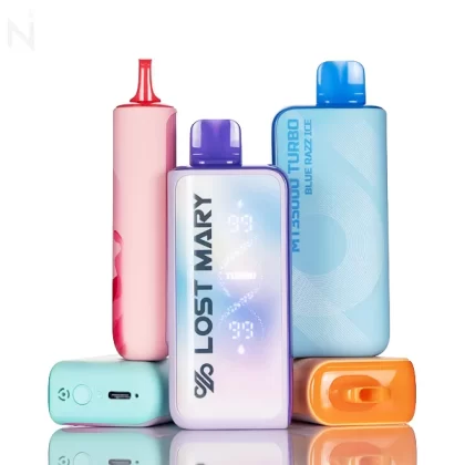 Lost Mary MT35K Turbo 35000 Puffs Disposable Vape - 18mL - Lemonade Edition - Tropical Lemonade