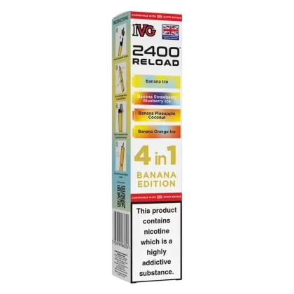 IVG 2400 Reload 4in1 Banana Edition Prefilled Pods