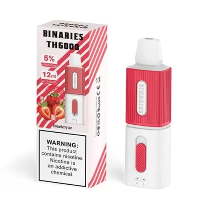 HorizonTech Binaries TH6000 Disposable Vape 6000 Puffs - 650mAh; Vape Product; 5% Nicotine Strength