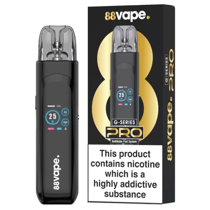 88Vape G-Series Pro Vape Kit - Black