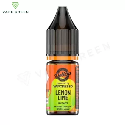 Lemon Lime Nic Salt E-Liquid by Deliciu V2