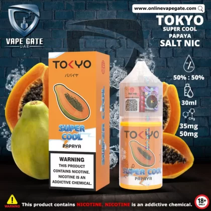 Tokyo Super Cool Papaya Saltnic 30ml