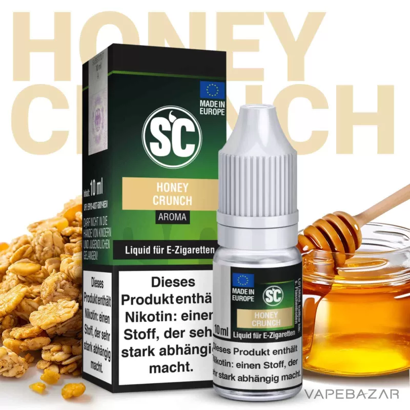 SC Liquid – Honey Crunch - 12mg/ml, Nikotinfrei