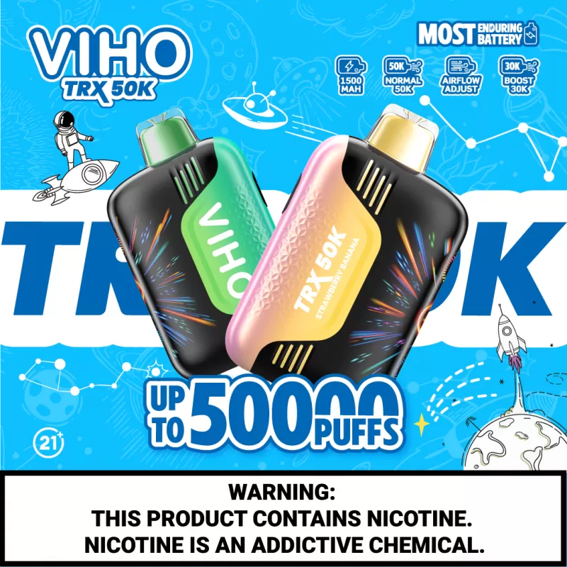 VIHO TRX 50K - Lemon Refresher - Vapeciga - Image 3
