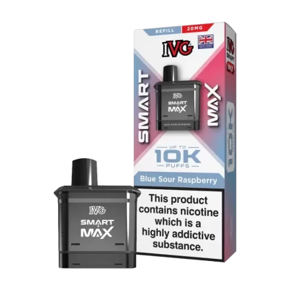 Blue Sour Raspberry IVG Smart Max Refill Pack - Vape Product, Vape Product
