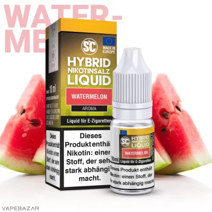 SC Hybrid Liquid – Watermelon - Nikotinfrei, 10mg/ml; Wassermelone
