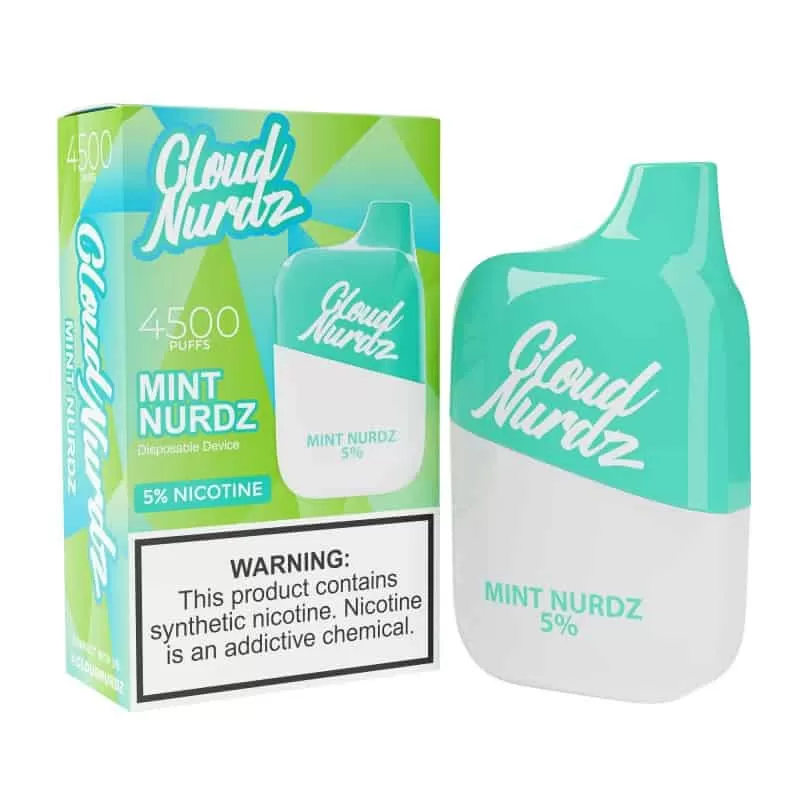 Cloud Nurdz 4500 Puffs Disposable Vape Device - Apple Grape, Apple Watermelon 0% (Zero Nicotine) - Image 2