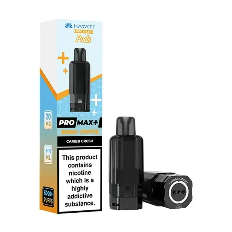 Hayati Pro Max Plus 6000 Prefilled Pod Caribb Crush - Ejuicewarehouse