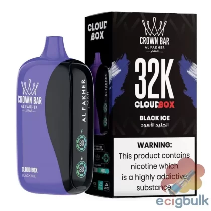 Alfakher Cloud Box 32K Disposable Vape – 32,000 Puffs, Dual Modes & 25ml Capacity