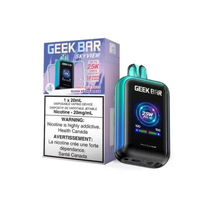 Geek Bar Skyview 25K Peach Blue Slush Disposable Vape