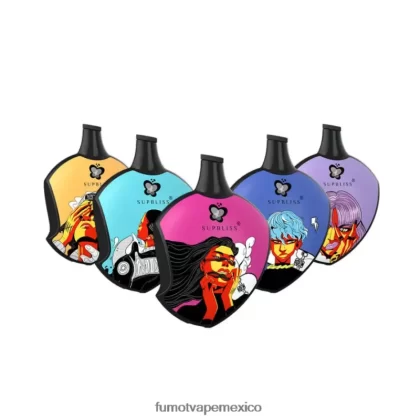 Fumot Supbliss cápsula de vapeo desechable sp6000 – 12 ml (1 pieza) caramelo arcoiris H0XPTX460 Fumot Vape Flavors