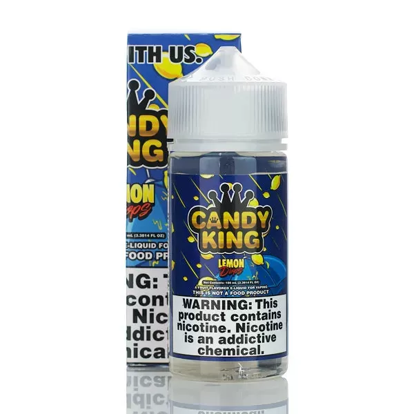 Candy King - No Nicotine Vape Juice - 100ml - Blue Razz Bubblegum - Image 3