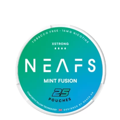 Neafs 16mg XStrong Nicotine Pouches - Vape Product, Medium; Blueberry Ice, Ice Cool