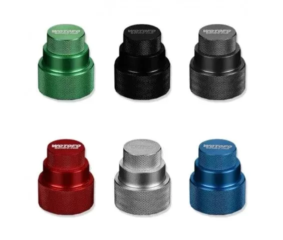 Wotofo Easy Fill Squonk Cap - Colour#60ml Green>60ml Red>120ml Black>120ml Blue>120ml Gunmetal>120ml Red>120ml Stainless Steel>120ml Green