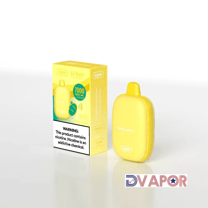 Again U-Bar 7000 Puff Rechargeable Disposable | 14ml | 3% Strength