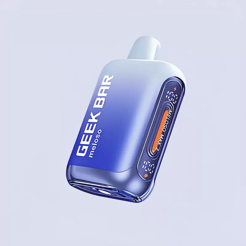 Geek Bar Meloso MAX 2 12K Disposable – Adjustable Airflow - Blue Razz Ice, Cool Mint; Vape Product (AF3E1A)
