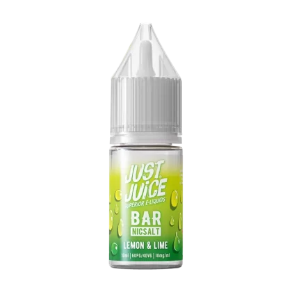 Lemon & Lime Bar Nic Salt by Just Juice 10ml - 10mg - Vape Product (398F24)