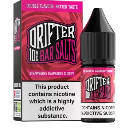 Strawberry Raspberry Cherry Drifter Bar Salts E-Liquid - 20mg