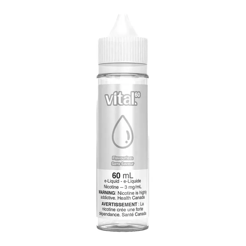 Vital Freebase E-Liquid - Flavourless 60ml - 6mg/ml