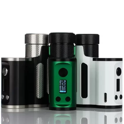 Mechlyfe Paramour 80W SBS 18650/21700 Box Mod (DISCONTINUED) - White and Black