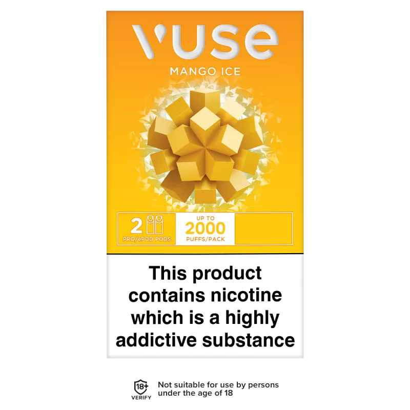 Vuse ePod vPro Mango Ice Pods - Vapeshop Co