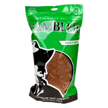 Gambler Menthol Pipe Tobacco Bag