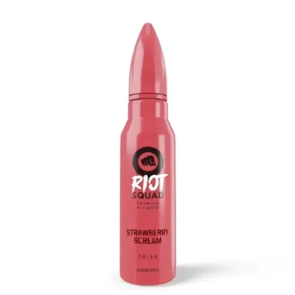 STRAWBERRY SCREAM E LIQUID BY RIOT SQUAD 50ML 70VG