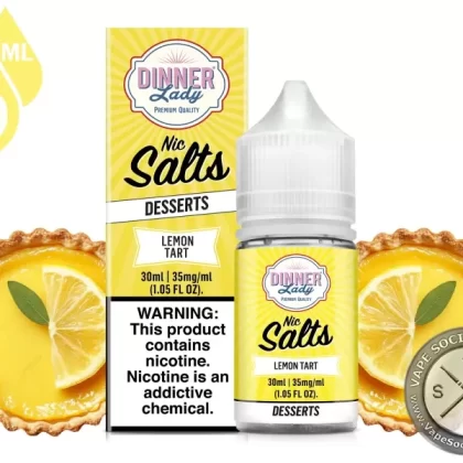 Lemon Tart DINNER LADY SALT 30ml