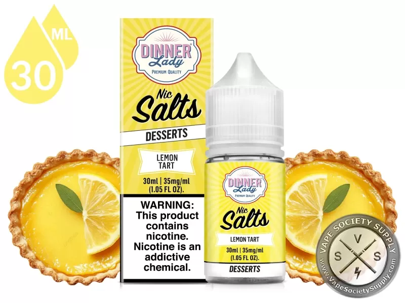 Lemon Tart DINNER LADY SALT 30ml