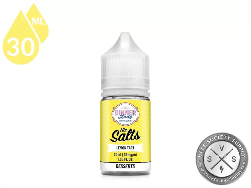Lemon Tart DINNER LADY SALT 30ml - Image 3