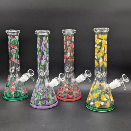 Fruit Series Beaker Bongs 10″
