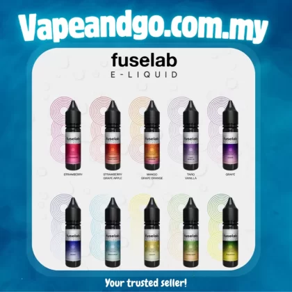 Fuselab E-Liquid 15ml 20mg Akta 852 Registered - Vapeandgo Com My