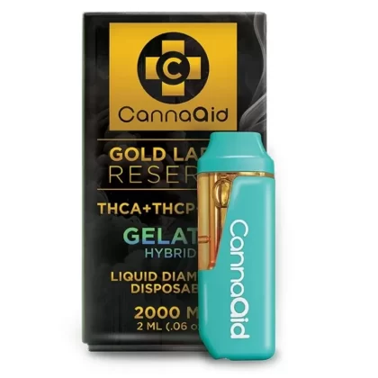 CannaAid Gold Label Reserve THC-A Vaporizer – 2000mg