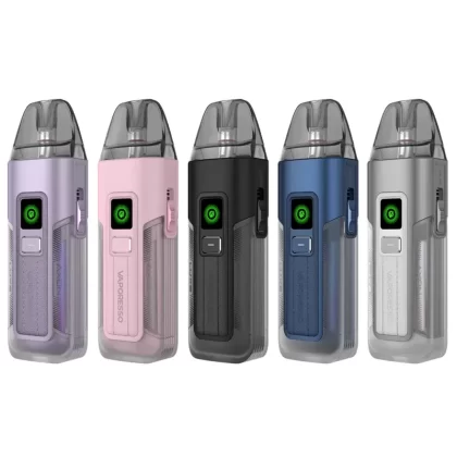 VAPORESSO LUXE X2 Pod Kit - Colour#Light Purple>Light Pink>Night Black>Navy Blue>White Silver