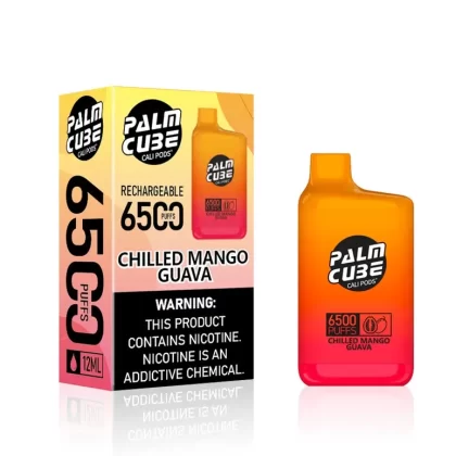 Cali Palm Cube Disposable [6500 puffs] – Chilled Mango Guava [CLEARANCE]
