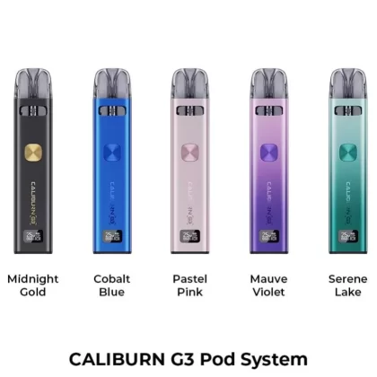 Uwell Caliburn G3 Pod Kit - Black, Blue