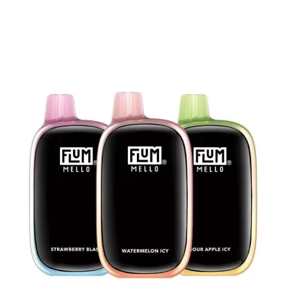 Flum Mello 20000 Disposable - Select#Blossom>Bluebell>Blue Razz Icy>Cool Mint>Daisy Jazzy>Fabulous>Miami Mint>Peach Icy>Ruby Green>Ruby Yellow>Sapphire>Sour Apple Icy>Spearmint Watermelon>St