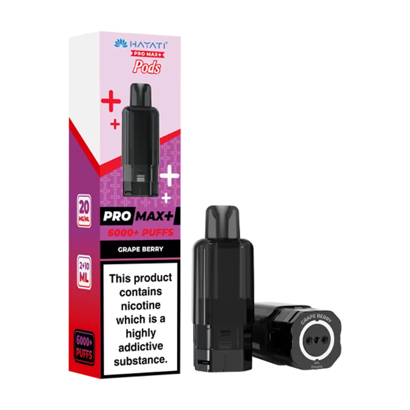 Grape Berry Hayati Pro Max+ Refill Pack - Vapeshop Co