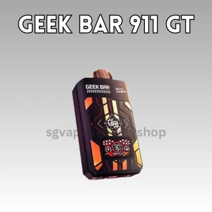 Geekbar 911 GT 16000 Puffs - Starter Kit (Device + Cartridge) / Vanilla Cream