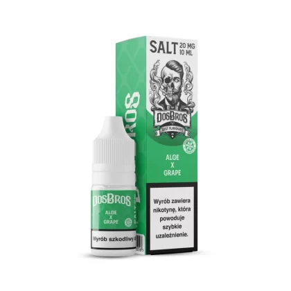 Liquid DosBros Salt 20mg 10ml Aloe x Grape Double Ice