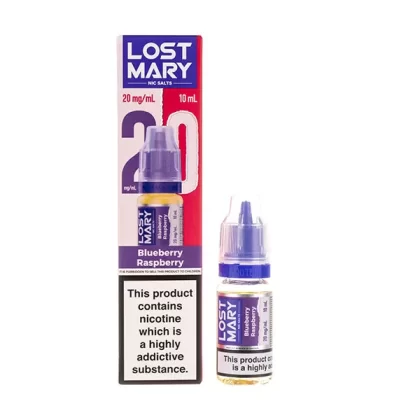 Blueberry Raspberry Nic Salt E-Liquid by Lost Mary - Vapesuperstore Co